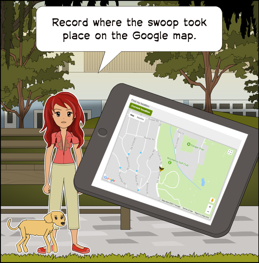 Cartoon Help Panel 4