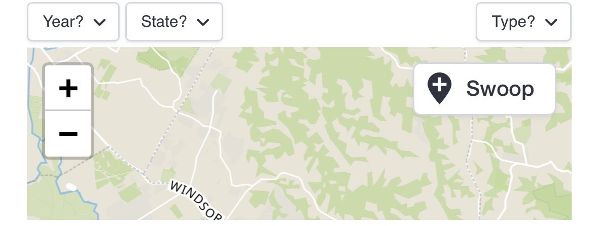 New add swoop button on map